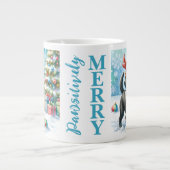 Schattige Puppy Dog Labrador Retriever Christmas Grote Koffiekop (Voorkant)