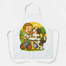 Schattige Puppy en Kind Speeltijd