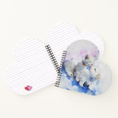 Schattige puppy- en Kitten Kiss-schildpad Notitieboek (Binnen)