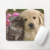 Schattige Puppy en Kitten Muismat (Met muis)