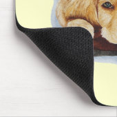 schattige puppy golden rekhoning die slippers sloo muismat (Hoek)