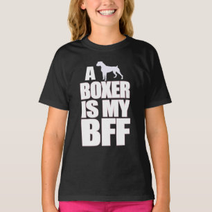 Schattige Puppy Hond Liefhebber Boxer T-shirt