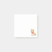 Schattige puppy hond Shiba Inu Post-it® Notes (Voorkant)