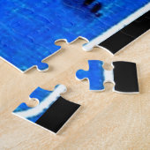 schattige puppy in het najaar legpuzzel (Zijkant)