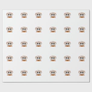 Schattige Puppy in Pompoen � Halloween Honden Illu Cadeaupapier