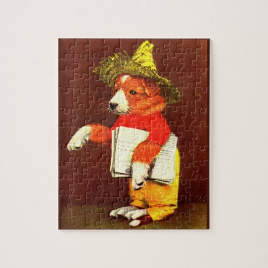 schattige puppy legpuzzel (Verticaal)