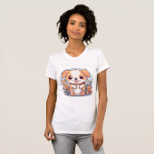 Schattige Puppy Liefde: Schattigee Puppy T-shirt (Voorkant volledig)