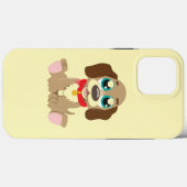 Schattige Puppy Met Mooie Ogen Case-Mate iPhone Case (Achterkant (horizontaal))
