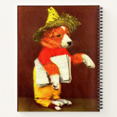 schattige puppy notitieboek (Achterkant)