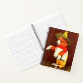 schattige puppy notitieboek (Binnen)