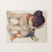 schattige puppy nr. 1 legpuzzel (Horizontaal)
