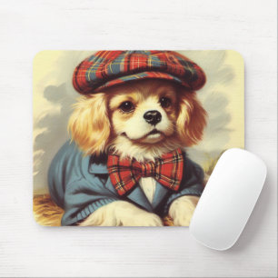 Schattige puppy schilderij muismat