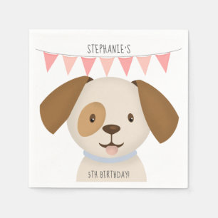 Schattige Puppy Servet