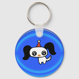 schattige puppy sleutelhanger