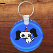 schattige puppy sleutelhanger (Voorkant)