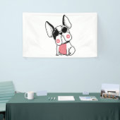 schattige puppy spandoek (Beurs)