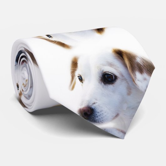 Schattige Puppy Stropdas (Opgerold)