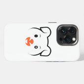 Schattige Puppymond iPhone Hoesje (Achterkant horizontaal)