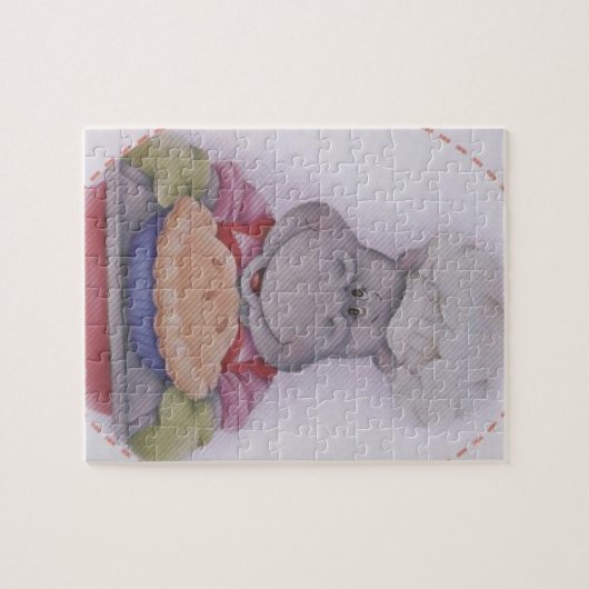 schattige puzzel legpuzzel (Horizontaal)