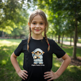 Schattige Pyjama Kat T-shirt