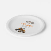 Schattige Quad Bike Papieren Bordje (Gekanteld)