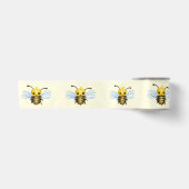 Schattige Queen Bee Ribbon Satijnen Lint (Voorkant)