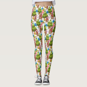 Schattige Quokka Kerst Leggings