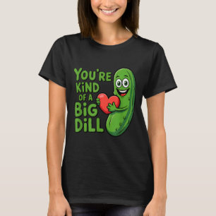 Schattige quote grappige augurk zeggen soort van e t-shirt