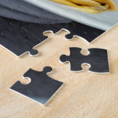 Schattige raathoon Eating Spaghetti Legpuzzel (Zijkant)