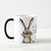 Schattige Rabbit Coffee Mok - Hoppy Sips Ahead (Links)