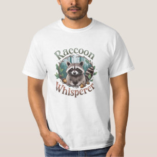 Schattige Raccoon-thema kunst voor fans T-shirt