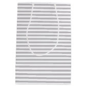 Schattige Racoon Grijs Gestreept Kinder Birthdayn  Medium Cadeauzakje (Achterkant)