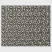 Schattige Racoon Naadloos Cadeaupapier (Vlak)