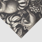Schattige Racoon Naadloos Tissuepapier (Detail)
