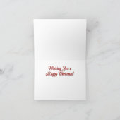 Schattige Ragdoll Kitten Kerst Kaart (Binnen)