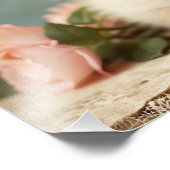  Schattige Ragdoll Kitten Portrait Flowers Sweet Foto Afdruk (Hoek)