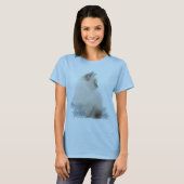 schattige ragdoll kitten shirt (Voorkant volledig)