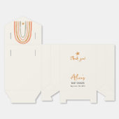 Schattige Rainbow Boho Baby shower Bedankdoosjes (Ongevouwen)
