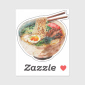 Schattige Ramen & Soep Mini Stickers (Vel)