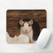 Schattige rat muismat (Met muis)