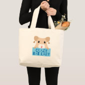 schattige rateltje grote tote bag (Voorkant (product))