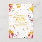 Schattige Ready to Pop Baby shower Informatiekaartje (Voorkant)