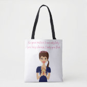 Schattige Realtor-Tas Tote Bag (Voorkant)