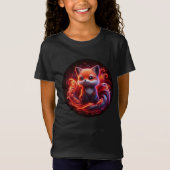 Schattige Red Fox Cub T-shirt (Voorkant)