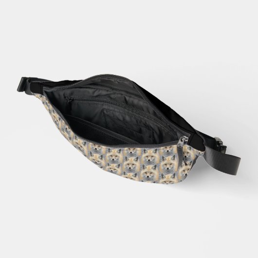 Schattige Red Fox Pattern Heuptasje (Open)