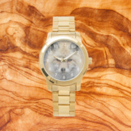 Schattige Red Fox Wildlife Foto Horloge