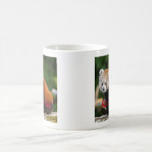 Schattige Red Panda-fotografie Koffiemok (Center)