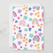 Schattige Regenboog Kaart (Voorkant)