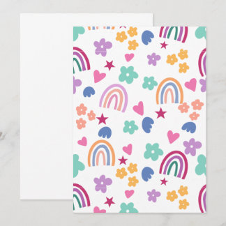 Schattige Regenboog Kaart