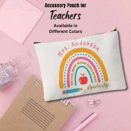 Schattige Regenboog Leraren Waarderingsgeschenken Etui